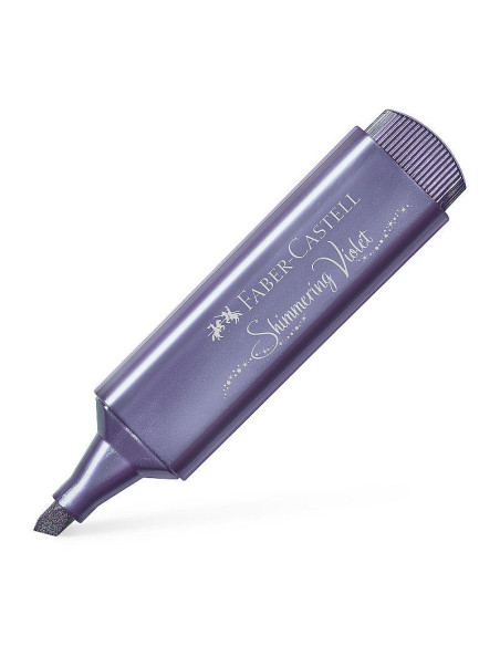 RESALTADOR FABER TEXTLINER 46 METAL VIOLETA