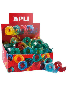 CINTA ADHESIVA APLI 10X15 12082 CAJA 60 UDS