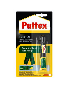 PEGAMENTO PATTEX ESPECIAL TEXTIL 20 GR