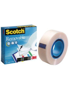 CINTA INVISIBLE SCOTCH MAGIC 19X33 QUITA Y PON