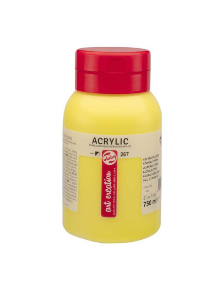 ACRILICO TAC 750 ML AMARILLO AZO LIMÓN 267 ACRILICO TAC 750 ML AMARILLO AZO LIMÓN 267