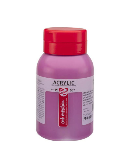 ACRILICO TAC 750 ML VIOLETA ROJIZO PERMANENTE 567 ACRILICO TAC 750 ML VIOLETA ROJIZO PERMANENTE 567