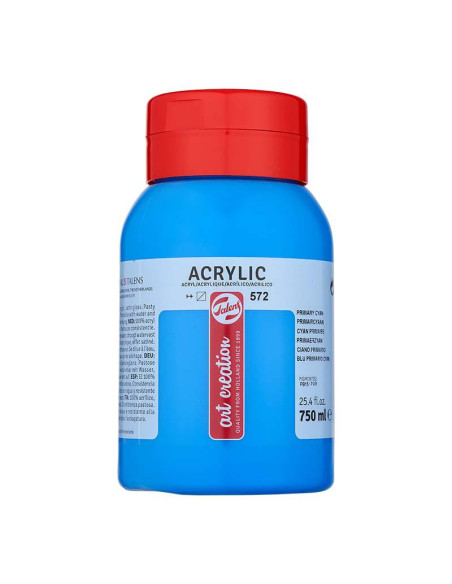 ACRILICO TAC 750 ML CIAN PRIMARIO 572 ACRILICO TAC 750 ML CIAN PRIMARIO 572
