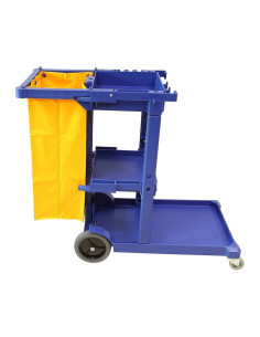 CARRO LIMPIEZA MULTIFUNCION CON BOLSA PLASTICO ABS