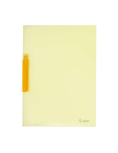 DOSSIER CLIP PIVOTANTE PLASTICO DOHE A4 AMARILLO