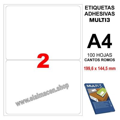 ETIQUETA MULTI3 199 6 X 144 5 100H 10503