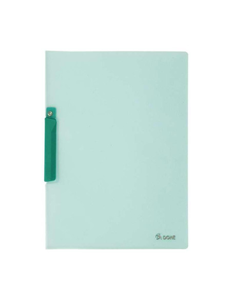 DOSSIER CLIP PIVOTANTE PLASTICO DOHE A4 VERDE