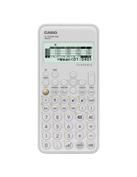 CALCULADORA CASIO CIENTIFICA FX-570SP CW EN CAJA CALCULADORA CASIO CIENTIFICA FX-570SP CW EN CAJA