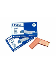 GRAPAS PETRUS 22/6 COBREADAS 1000 UDS