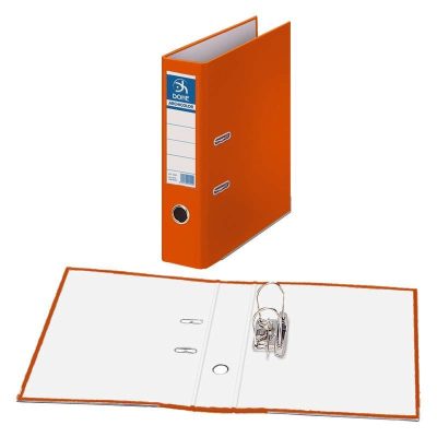ARCHIVADOR PALANCA DOHE F L/A FORRADO NARANJA