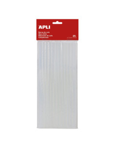 BARRA DE COLA TERMOFUSIBLE 7 5MM 20CM BL 25UDS