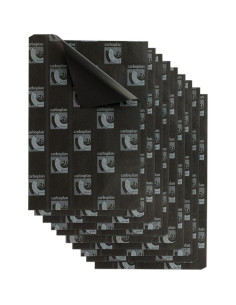 PAPEL CARBON GRAFOPLAS A4  BLISTER 10H NEGRO 2