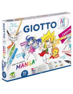 SET CREATIVO GIOTTO ART LAB MANGA