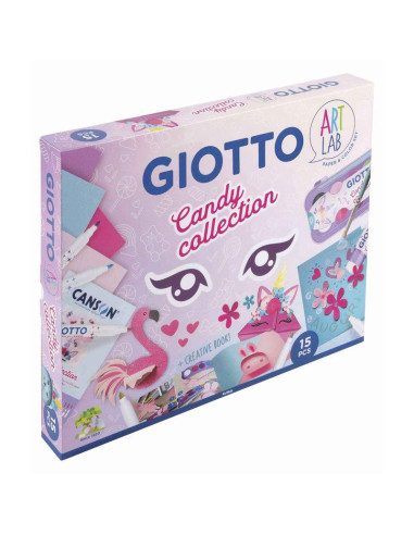 SET CREATIVO GIOTTO ART LAB CANDY COLLECTION