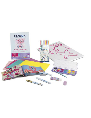 SET CREATIVO GIOTTO ART LAB CANDY COLLECTION