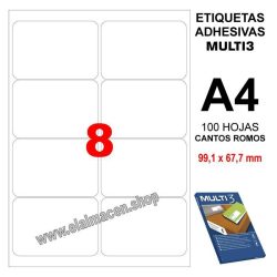 ETIQUETA MULTI3 99 1 X 67 7 100H 4729
