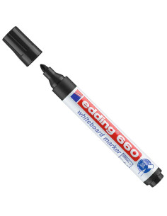 ROTULADOR PIZARRA BLANCA EDDING 660 NEGRO