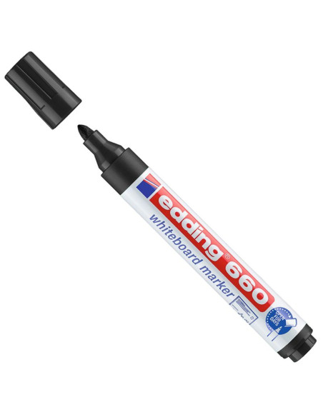 ROTULADOR PIZARRA BLANCA EDDING 660 NEGRO ROTULADOR PIZARRA BLANCA EDDING 660 NEGRO