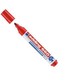 ROTULADOR PIZARRA BLANCA EDDING 660 ROJO