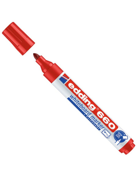 ROTULADOR PIZARRA BLANCA EDDING 660 ROJO ROTULADOR PIZARRA BLANCA EDDING 660 ROJO