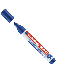 ROTULADOR PIZARRA BLANCA EDDING 660 AZUL