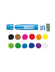 TEMPERA SOLIDA CARIOCA BARRAS PACK ESCOLAR 96 UDS 2