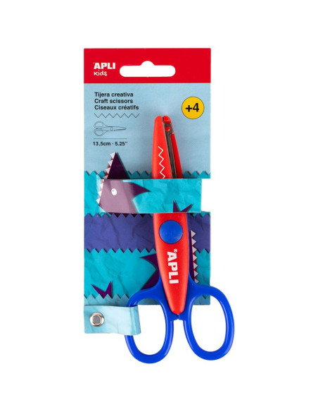 TIJERA CREATIVA APLI ZIG ZAG 13 5CM