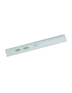 REGLA ESCOLAR IRROMPIBLE FAIBO TRANSPARENTE 30CM