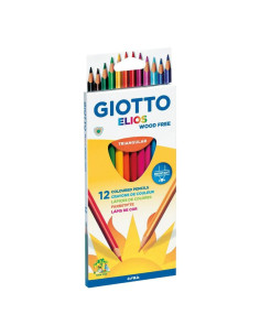 LAPIZ ESCOLAR GIOTTO ELIOS CAJA 12 COLORES
