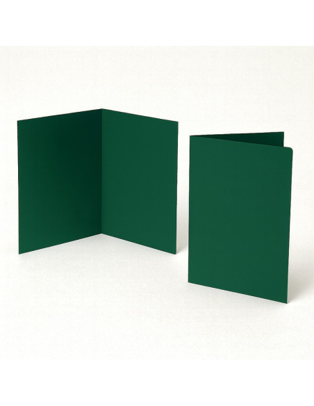 SUBCARPETA FABRISA 180G A4 50 UN VERDE OSCURO