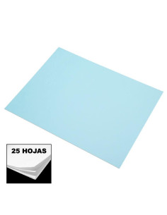 CARTULINA FABRIANO 50x65cm 185gr 25h AZUL CIELO