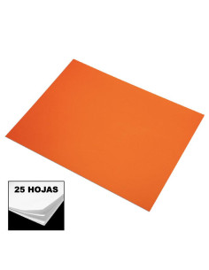 CARTULINA FABRIANO 50x65cm 185gr 25h NARANJA INT