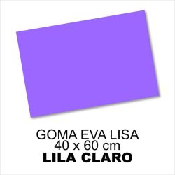 GOMA EVA LISA 40X60CM 2MM LILA