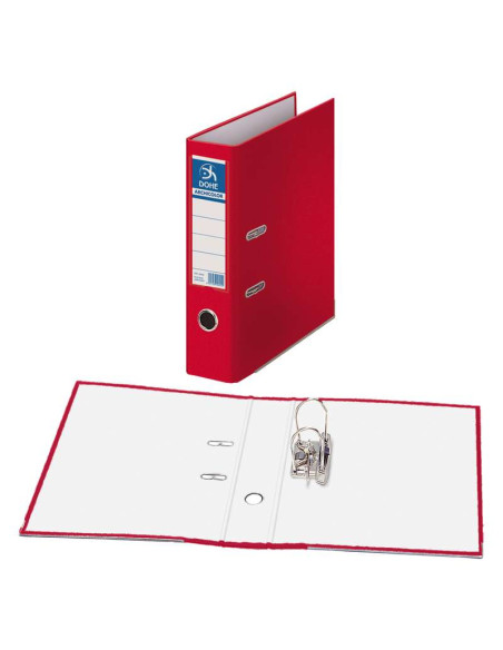 ARCHIVADOR PALANCA DOHE F L/A FORRADO ROJO