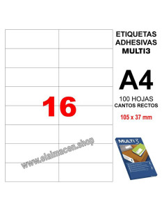 ETIQUETA MULTI3 105 X 37 100H 4708
