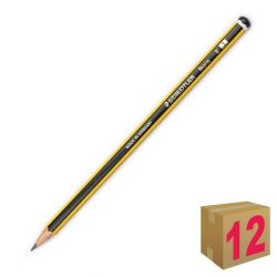 LÁPIZ STAEDTLER NORIS No1 B CAJA 12 UDS