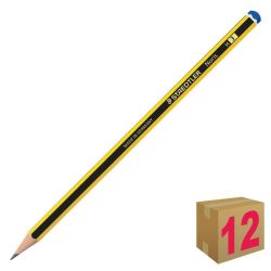 LÁPIZ STAEDTLER NORIS No3 H CAJA 12 UDS