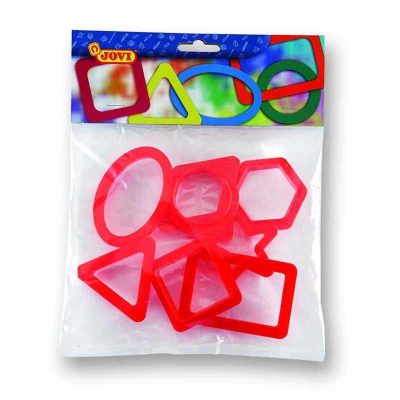 MOLDES JOVI 8 FIGURAS GEOMETRICAS SURTIDAS