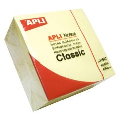 NOTAS ADHESIVAS APLI 75X75MM 400H AMARILLO