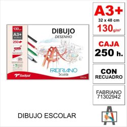 LÁMINA DIBUJO SCUOLA FAB  A3  130G C250H 71302942