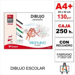 LÁMINA DIBUJO SCUOLA FAB  A4 130G C250H 71302129