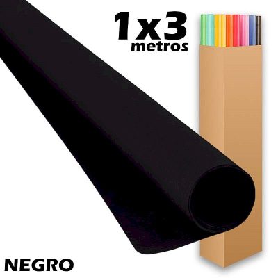 PAPEL KRAFT SADIPAL ROLLO 1X3M NEGRO
