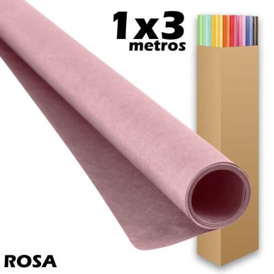 PAPEL KRAFT SADIPAL ROLLO 1X3M ROSA