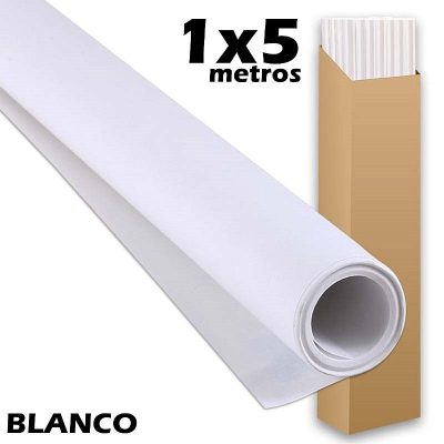 PAPEL KRAFT SADIPAL ROLLO 1X5M BLANCO