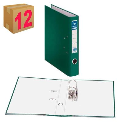 ARCHIVADOR PALANCA DOHE F L/E FORRADO VERDE C/12