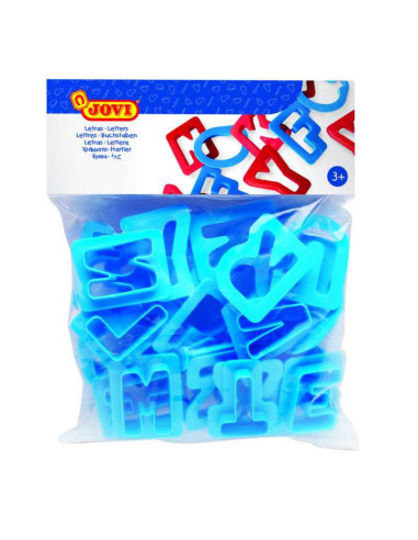 MOLDES JOVI 26 LETRAS ABECEDARIO SURTIDAS