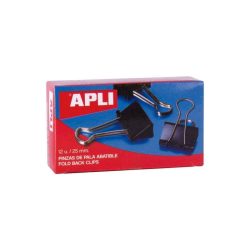 PINZAS ABATIBLES APLI 25MM CAJA 12UD