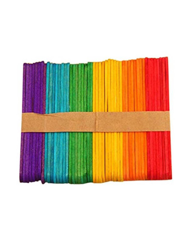 PALOS DE POLO ESTÁNDAR 114X10MM COLORES 50 UDS