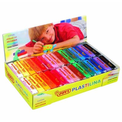 PLASTILINA JOVI ART 70 50GR CAJA 30UN SURTIDAS