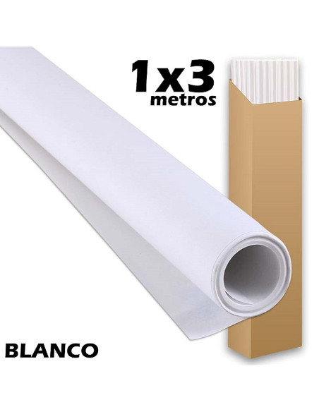 PAPEL KRAFT SADIPAL ROLLO 1X3M BLANCO